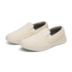 Women's Cruiser Slip On Terry - Warm White (Warm White Sole)