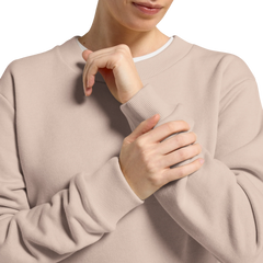 Women's Merino Blend Sweatshirt - Mushroom