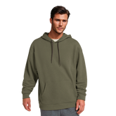 Unisex Merino Blend Hoodie - Burnt Olive
