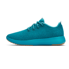 Men's Wool Runner Mizzles - Thrive Teal (Thrive Teal Sole)