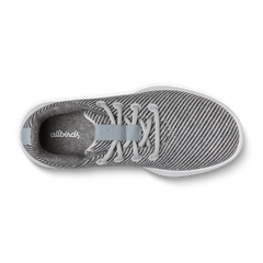 Men's Canvas Runner NZ - Deep Navy Stripes (Blizzard Sole)