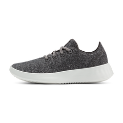 Men's Wool Runner Go - Dark Grey (Light Grey Sole)