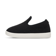 Smallbirds Wool Loungers - Big Kids - Natural Black (Blizzard Sole)