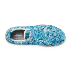 Men's Wool Runner Fluffs - Thrive Teal/Deep Emerald
