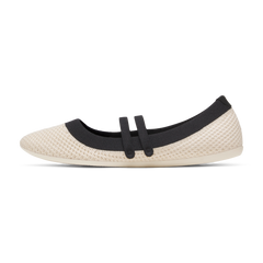 Women's Breezer Mary Jane - Warm White/Natural Black (Warm White Sole)