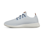 Men's Wool Runners - Frost Blue (White Sole)