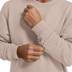 Men's Merino Blend Sweatshirt - Mushroom