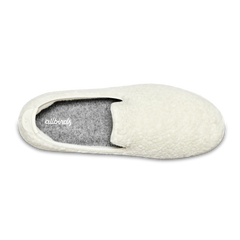 Men's Wool Lounger Fluff - Natural White (Cream Sole)
