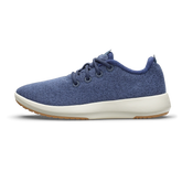 Men's Wool Runner Mizzle - Hazy Indigo (Natural White Sole)