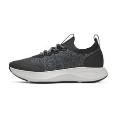 Women's Wool Strider - Dark Grey (Light Grey Sole)