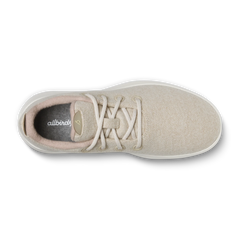Women's Wool Runner Mizzle - Stony Cream (Natural White Sole)