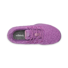 Smallbirds Wool Runners - Big Kids - Lux Purple Fluffs (Lux Purple Sole)
