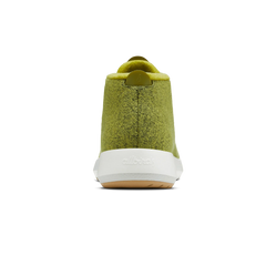 Men's Wool Runner-up Mizzles - Hazy Lime (Natural White Sole)