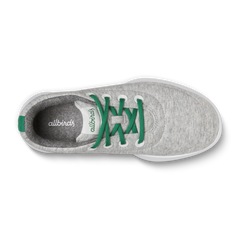 Women's Runner NZ Jersey - Light Grey/Verdant Green (Blizzard Sole)