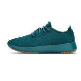 Men's Wool Runner Mizzles - Deep Emerald (Deep Emerald Sole)