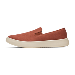 Men's Canvas Cruiser Slip On - Auburn (Warm White Sole)