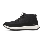 Women's Wool Runner NZ Mid Waterproof - Natural Black (Natural White Sole)