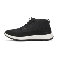 Women's Wool Runner NZ Mid Waterproof - Natural Black (Natural White Sole)