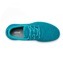 Men's Wool Runner Mizzles - Thrive Teal (Thrive Teal Sole)
