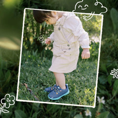 Smallbirds Wool Runners - Little Kids - Dapple Grey (Natural White Sole)
