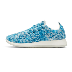 Men's Wool Runner Fluffs - Thrive Teal/Deep Emerald