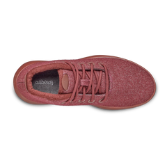 Men's Wool Runner-up Mizzles - Botanic Red (Botanic Red Sole)
