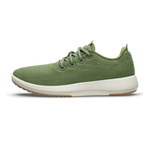 Men's Wool Runner Mizzles - Thunder Green (Natural White Sole)