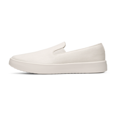 Men's Canvas Cruiser Slip On - Warm White (Natural White Sole)