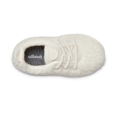 Smallbirds Wool Runners - Little Kids - Natural White Fluffs (Natural White Sole)