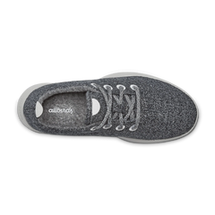 Women's Wool Runner - Natural Grey (Light Grey Sole)
