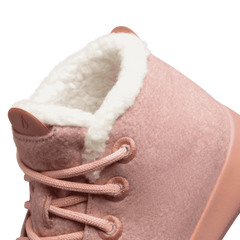 Men's Wool Runner-up Mizzle Fluffs - Calm Coral (Calm Coral Sole)