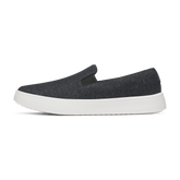 Women's Wool Cruiser Slip On - Natural Black (Blizzard Sole)