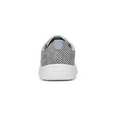 Men's Canvas Cruiser - Deep Navy Stripes (Blizzard Sole)