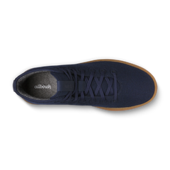Men's Wool Cruiser Mid Select - Deep Navy (Gum Sole)