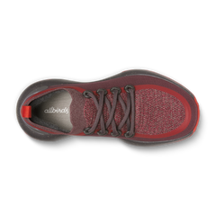 Women's Trail Runners - Deep Red (Dark Anthracite Sole)
