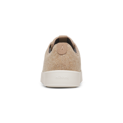 Men's Wool Cruiser - Light Tan (Natural White Sole)