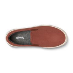Women's Canvas Cruiser Slip On - Auburn (Warm White Sole)