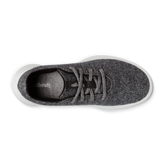 Women's Wool Runner Go - Dark Grey (Light Grey Sole)