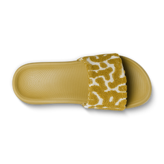 Women's Allbirds Slide Terry - Ochre/Warm White (Ochre Sole)