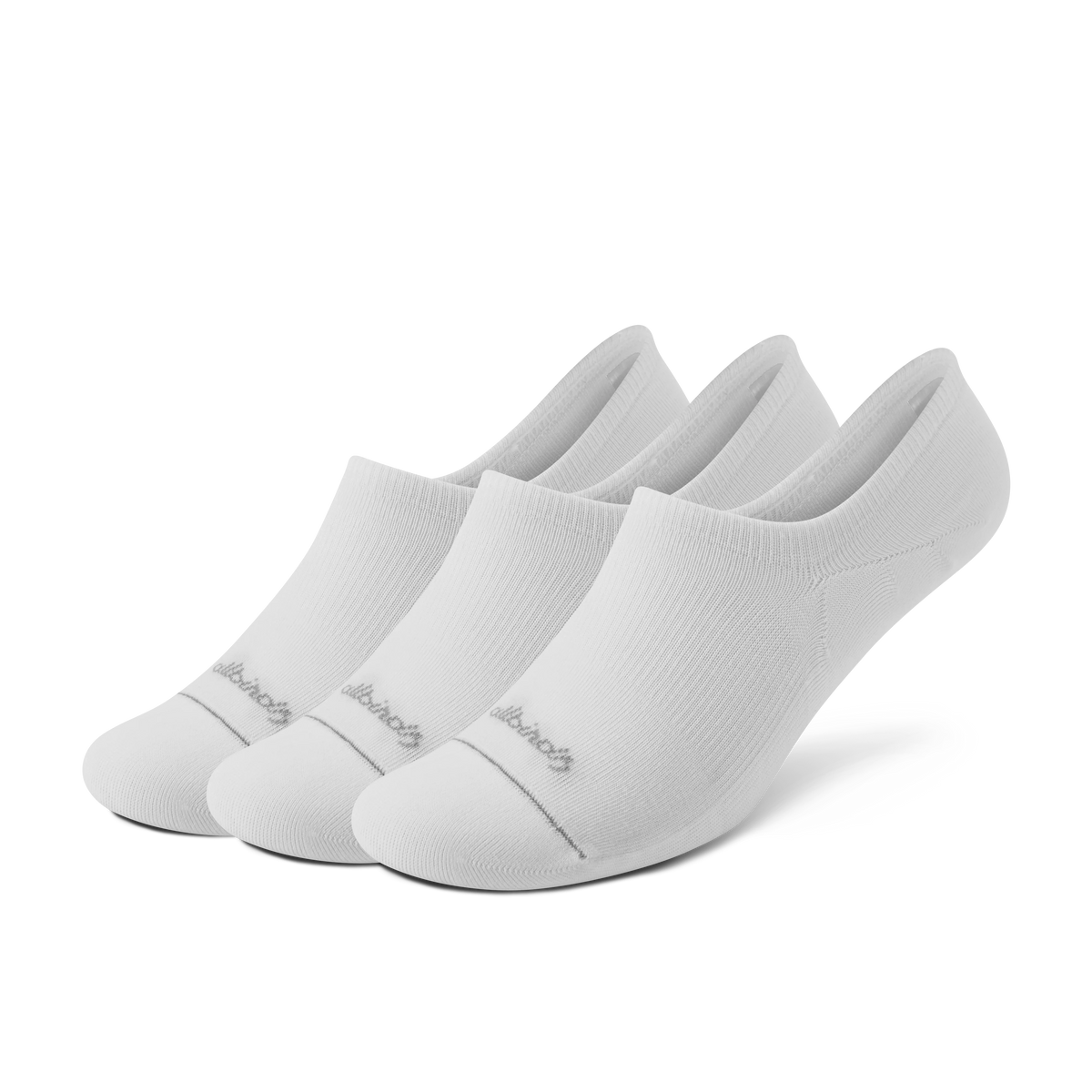 Anytime No Show Heel Grip Sock - Blizzard, Blizzard, Blizzard
