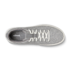 Men's Wool Cruiser - Light Grey (Natural White Sole)