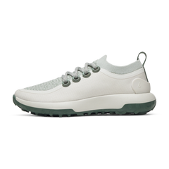 Women's Trail Runners - Parchment/Seagrass (Parchment Sole)