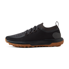Women's Trail Runner - Natural Black (Rugged Khaki Sole)