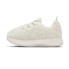 Smallbirds Wool Runners - Little Kids - Natural White Fluffs (Natural White Sole)