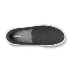 Men's Wool Cruiser Slip On - Natural Black (Blizzard Sole)