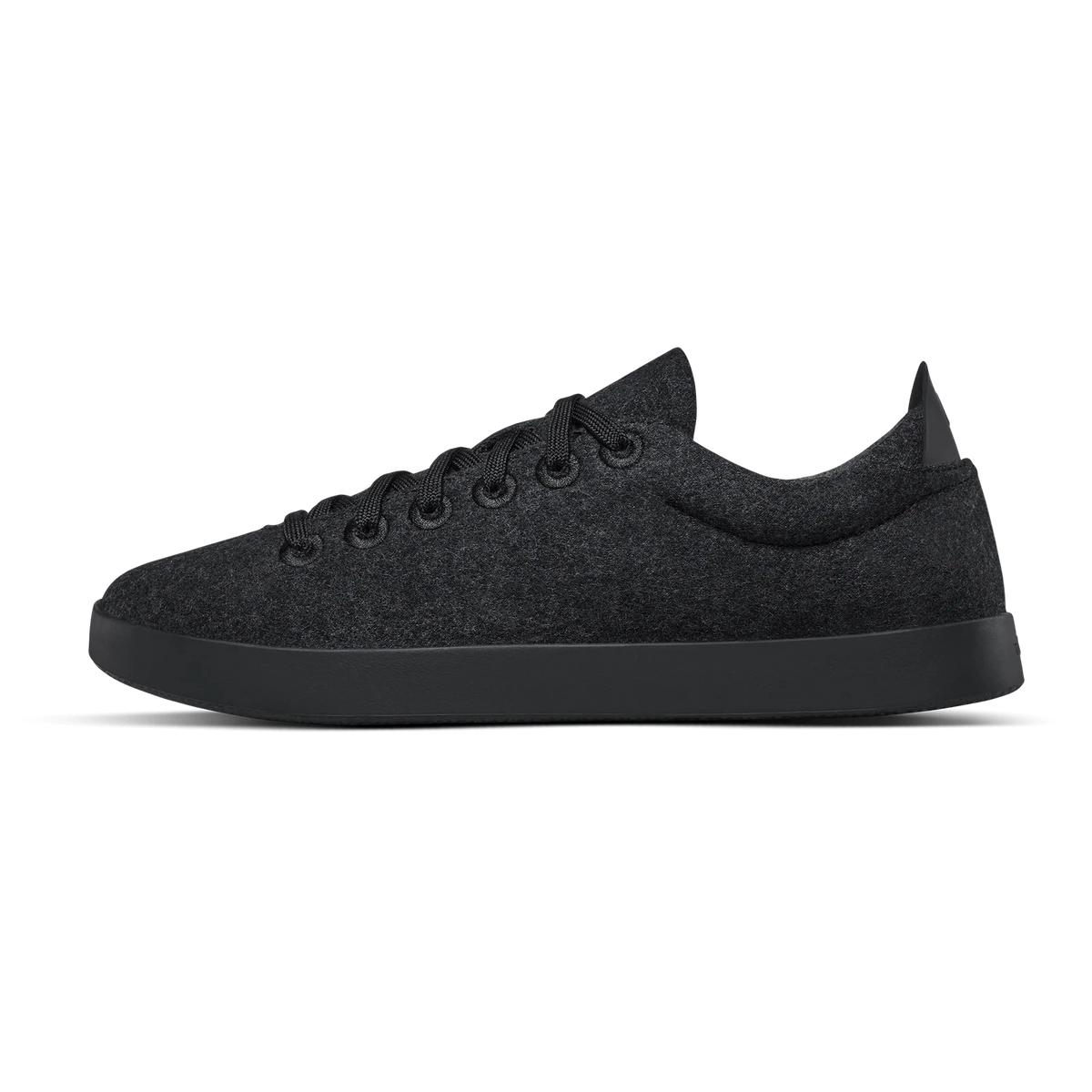 Men's Wool Pipers - Natural Black (Black Sole)