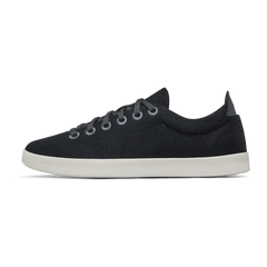 Women's Wool Piper - True Black (White Sole)