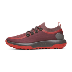 Men's Trail Runners - Deep Red (Dark Anthracite Sole)