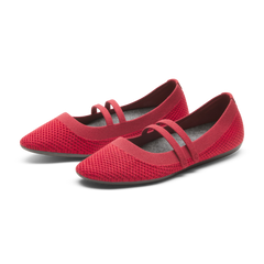 Women's Breezer Mary Jane - Warm Red (Dark Anthracite Sole)