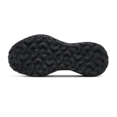 Women's Trail Runner - Natural Black (Black Sole)